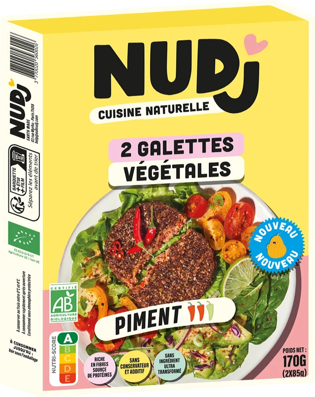 Galettes Piment Nudj