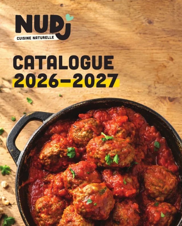 Couverture du catalogue Nudj 2026-2027, restauration hors-foyer