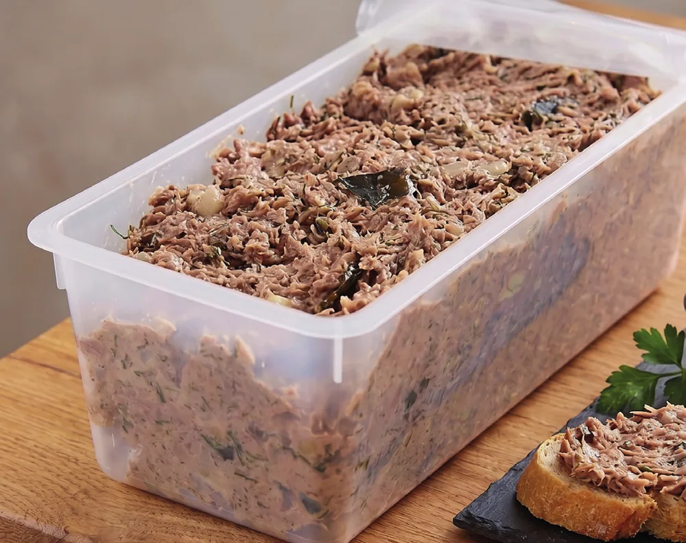 Rillettes végétales de la mer Nudj pour la restauration collective
